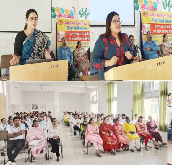 Cancer Awareness Seminar conducted by the Health Department at the Nursing Department of Riyat Bahra College